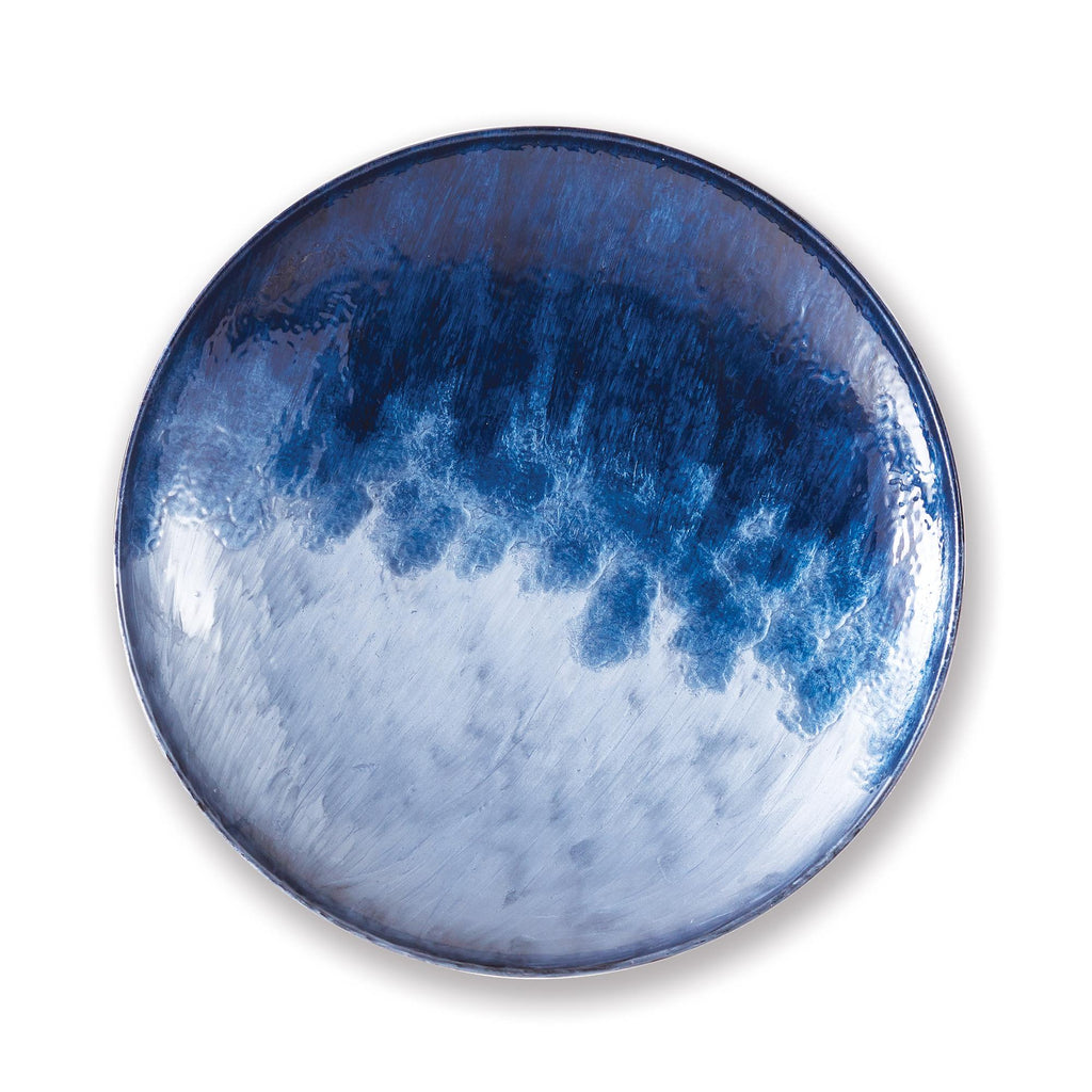 Napa Blue Ombre Azul Decorative Plate Small