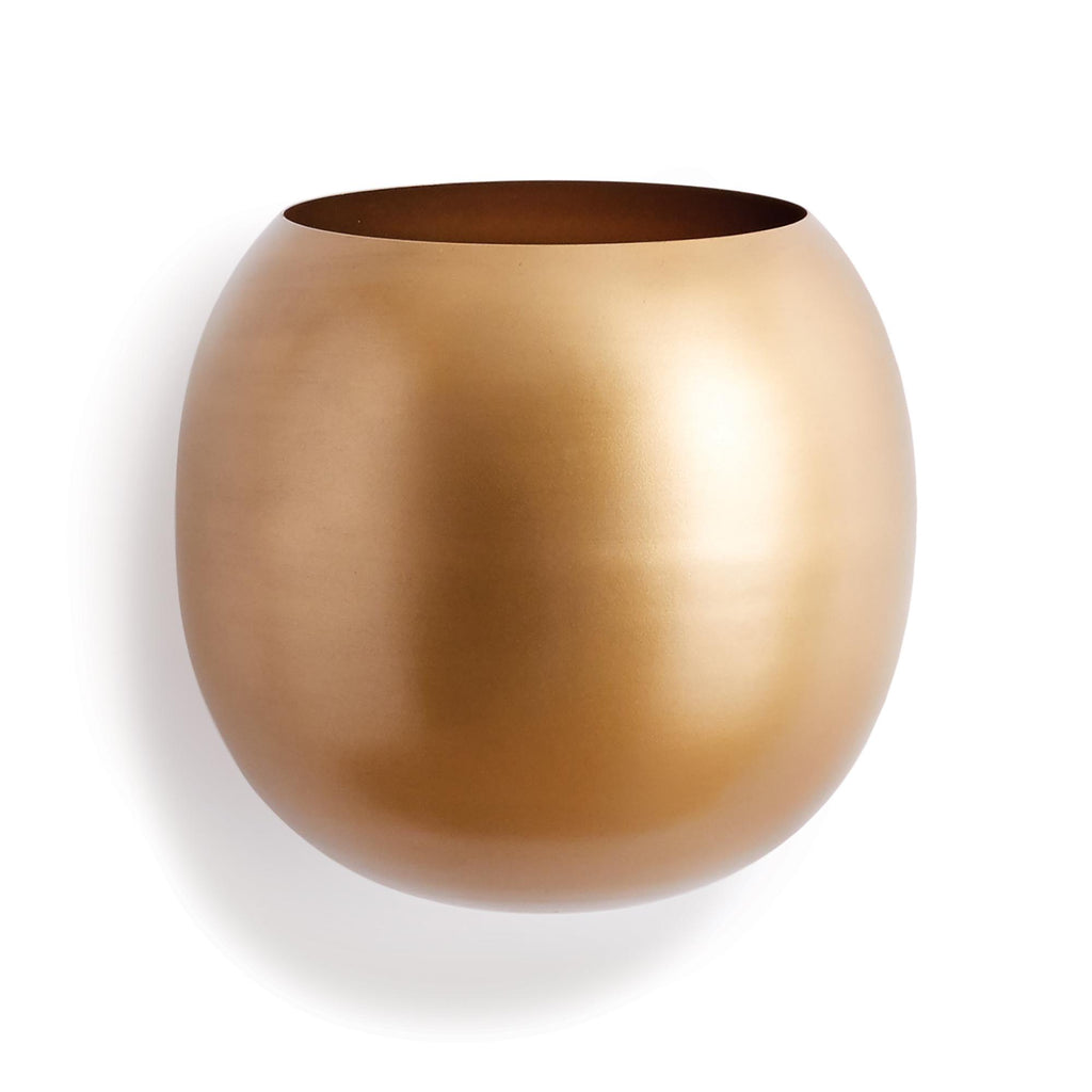 Napa Antique Gold Percy Wall Cachepot