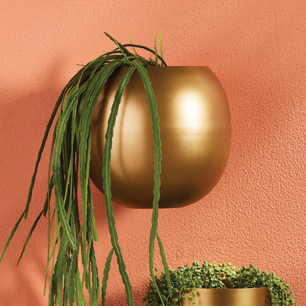 Napa Antique Gold Percy Wall Cachepot