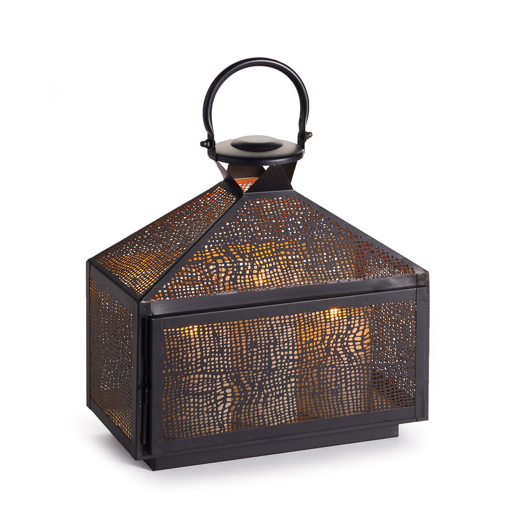 Napa Black/Gold Amhurst Lantern Small