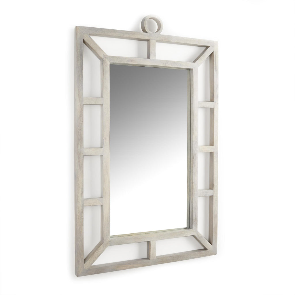 Napa Whitewash Irving Mirror