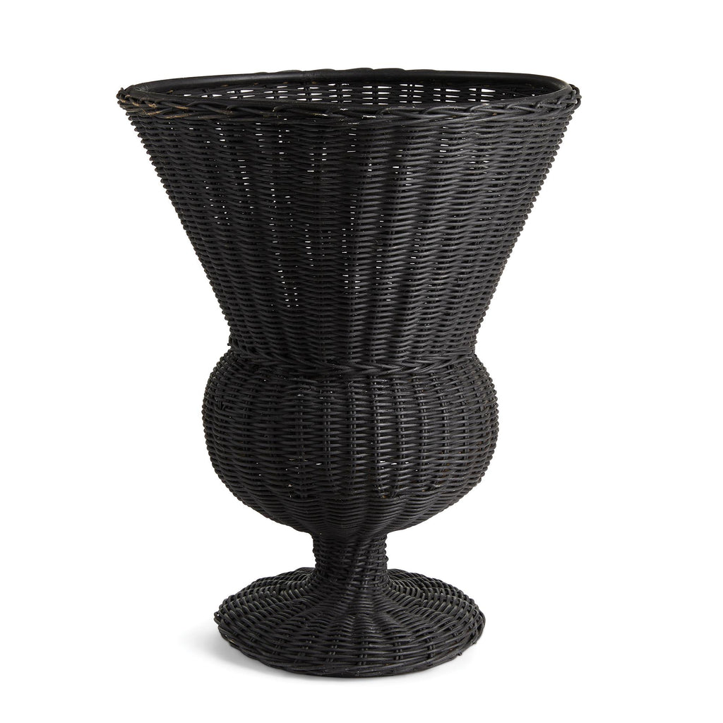 Napa Black Riviera Footed Urn