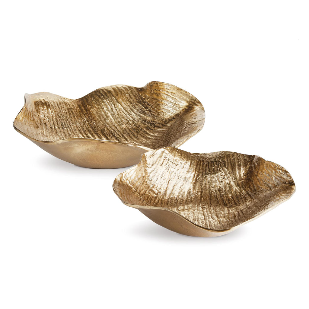 Napa Gold Clarice Decorative Bowls, Set Of 2