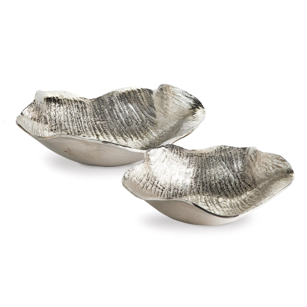 Napa Silver Clarice Decorative Bowls, Set Of 2