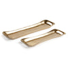 Napa Gold Secilia Decorative Trays, Set Of 2