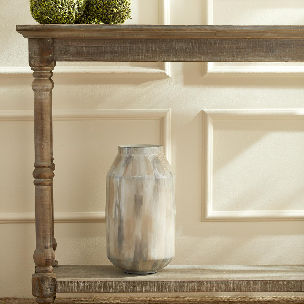 Napa White Pearl Almeta Jar Tall