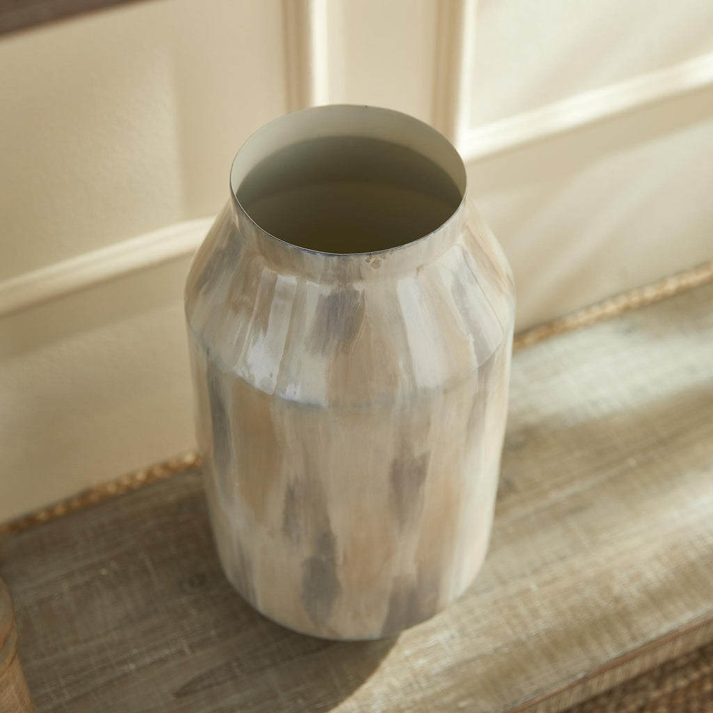 Napa White Pearl Almeta Jar Tall