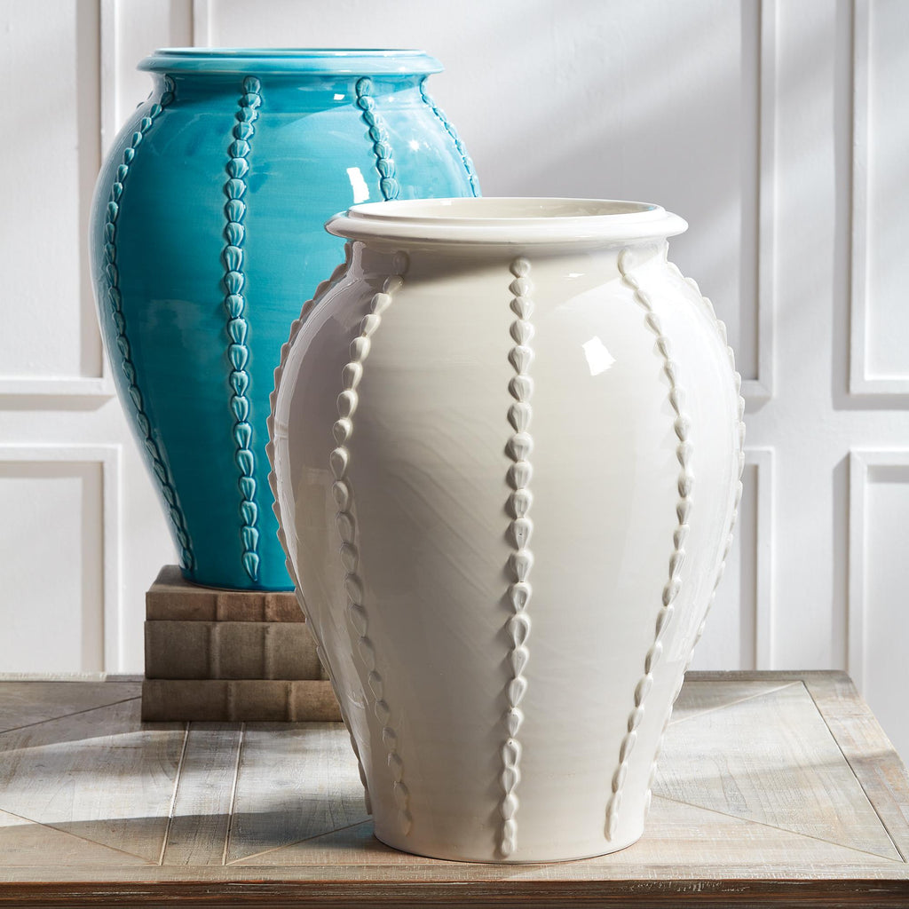 Napa White Positano Grande Urn