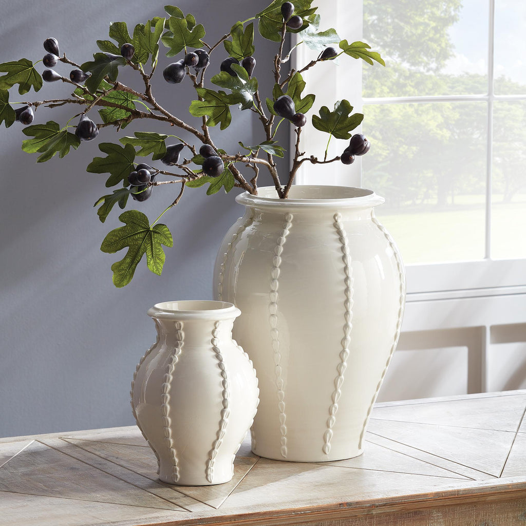 Napa White Positano Grande Urn