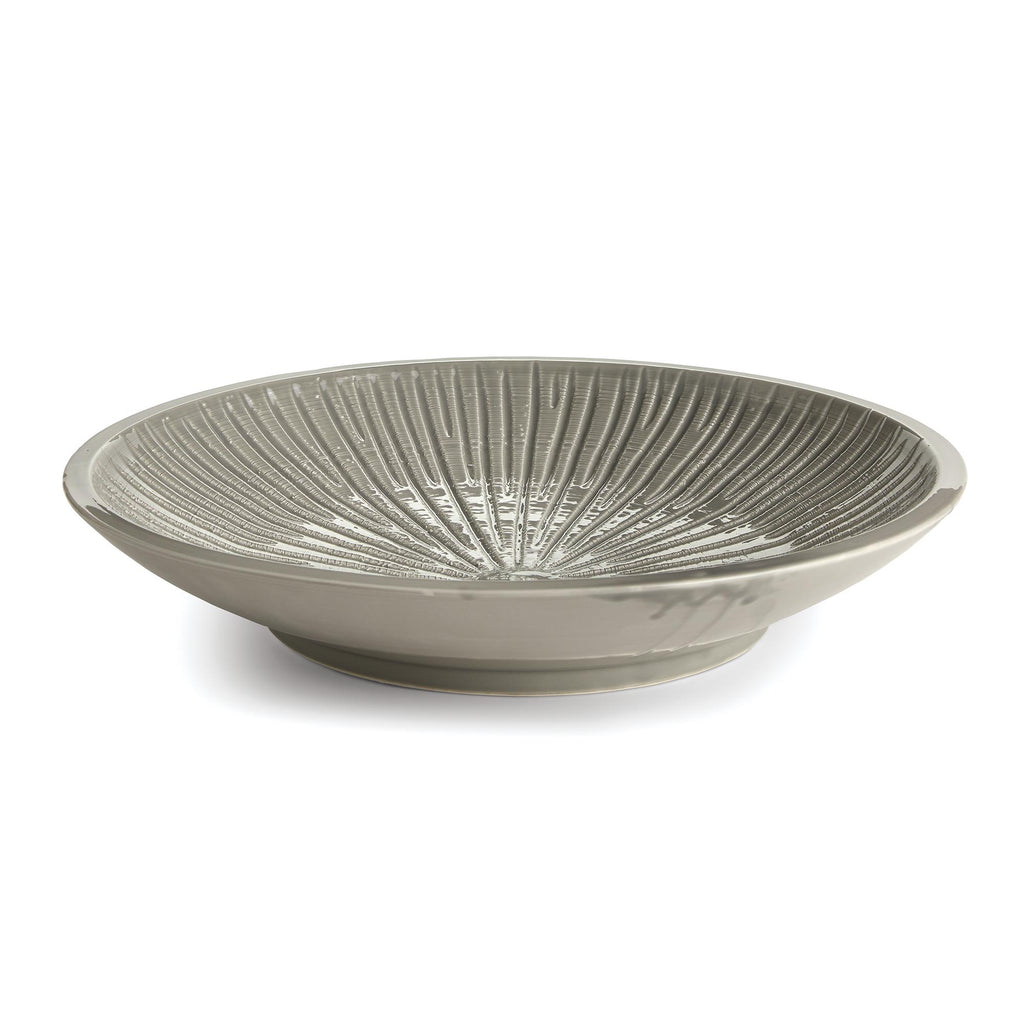 Napa Gray Graffio Decorative Bowl