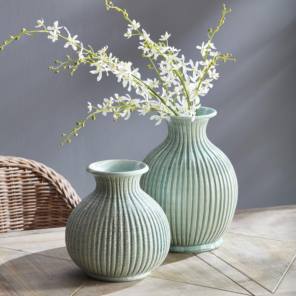 Napa Celadon Graffio Vase