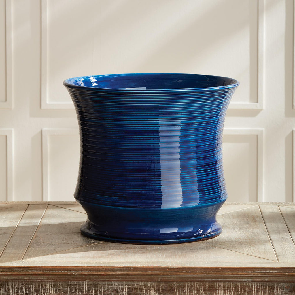 Napa Blue Linea Grande Vase Short