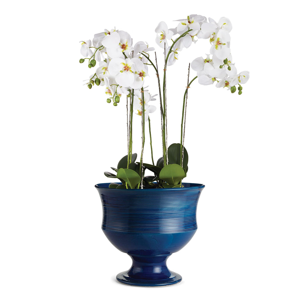 Napa Blue Linea Decorative Bowl Tall