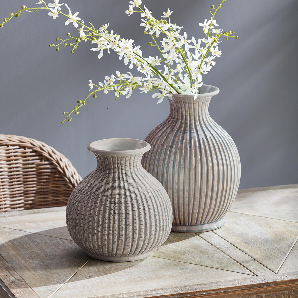 Napa Gray Graffio Petite Vase