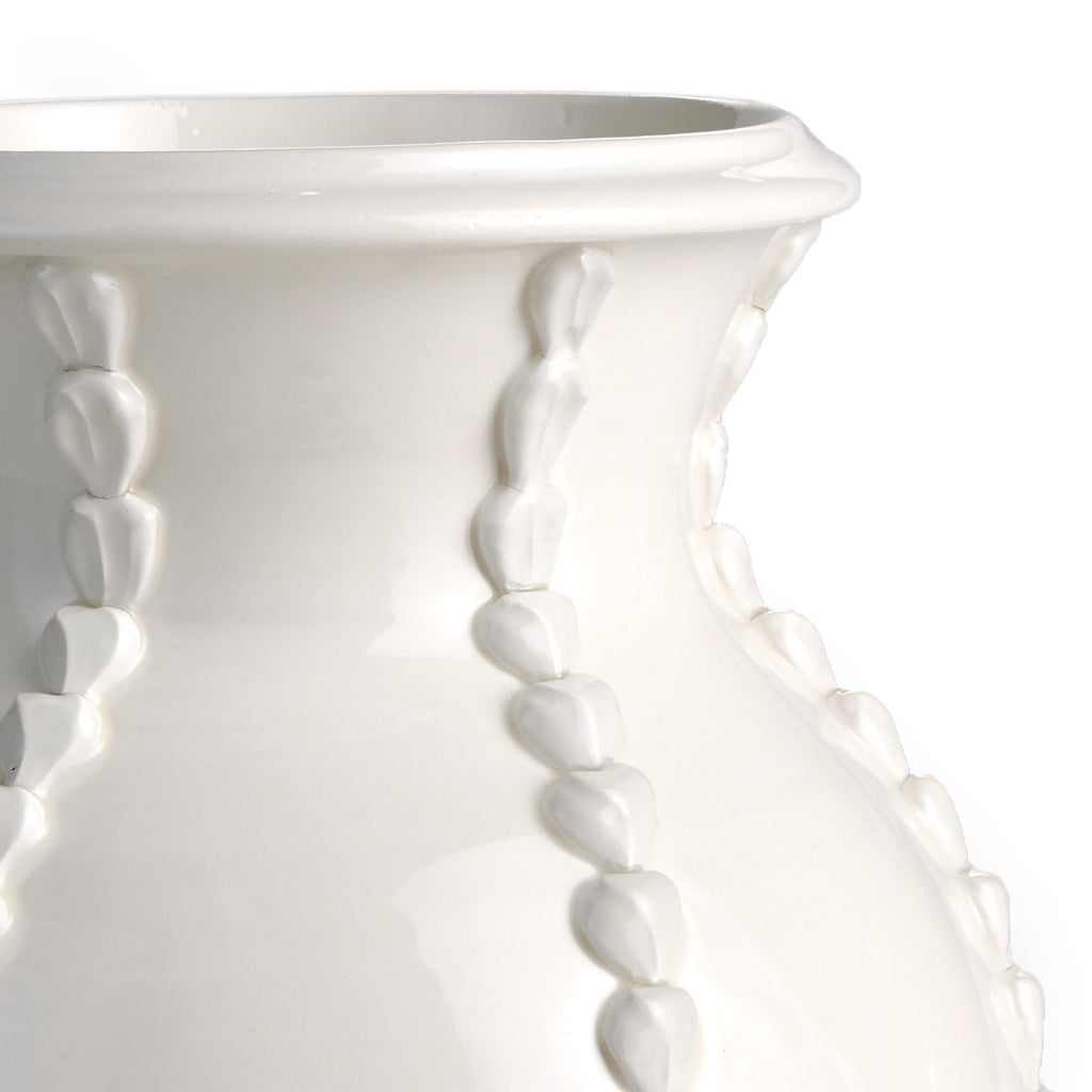 Napa White Positano Vase