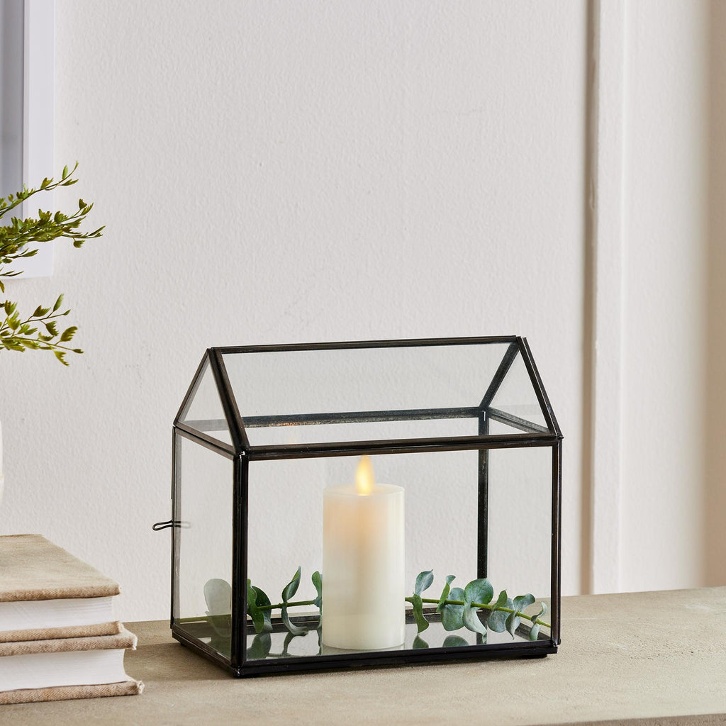 Napa Black Cottage Terrarium Large