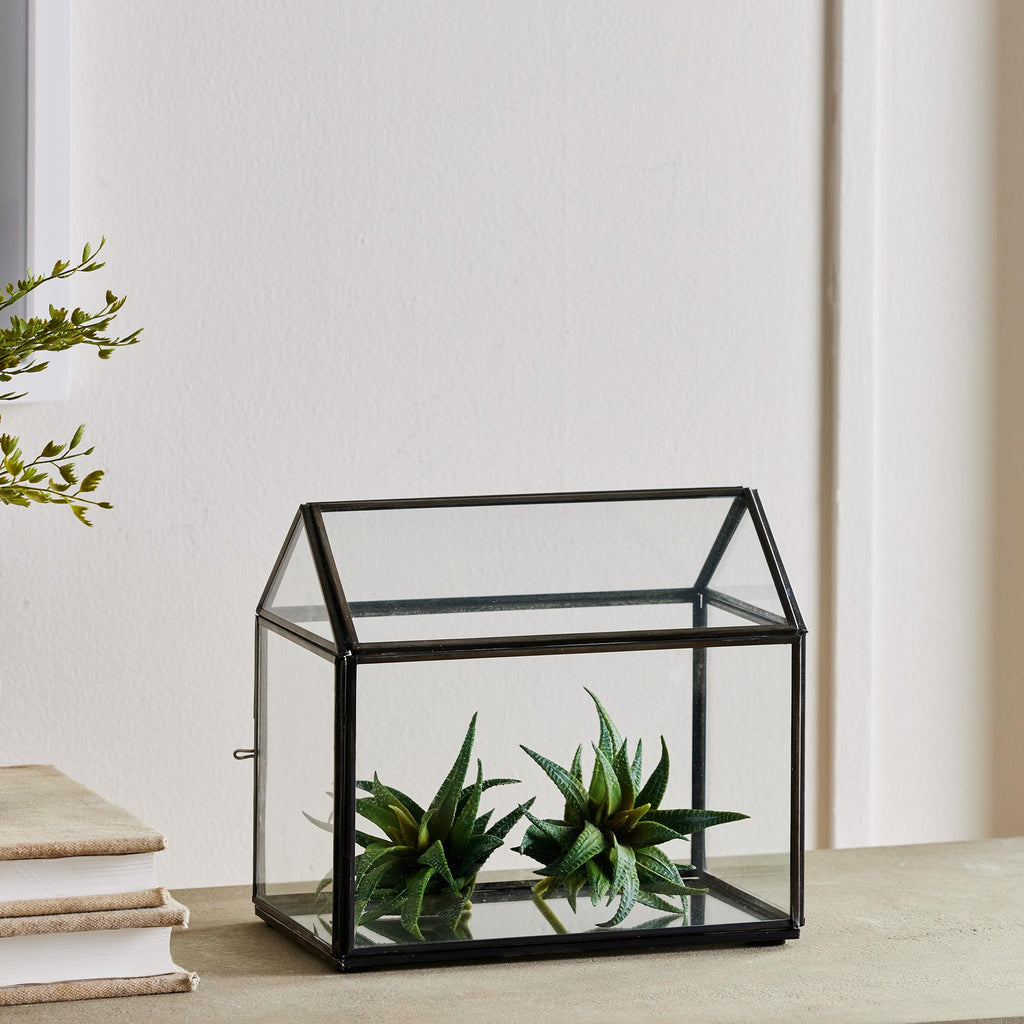 Napa Black Cottage Terrarium Large