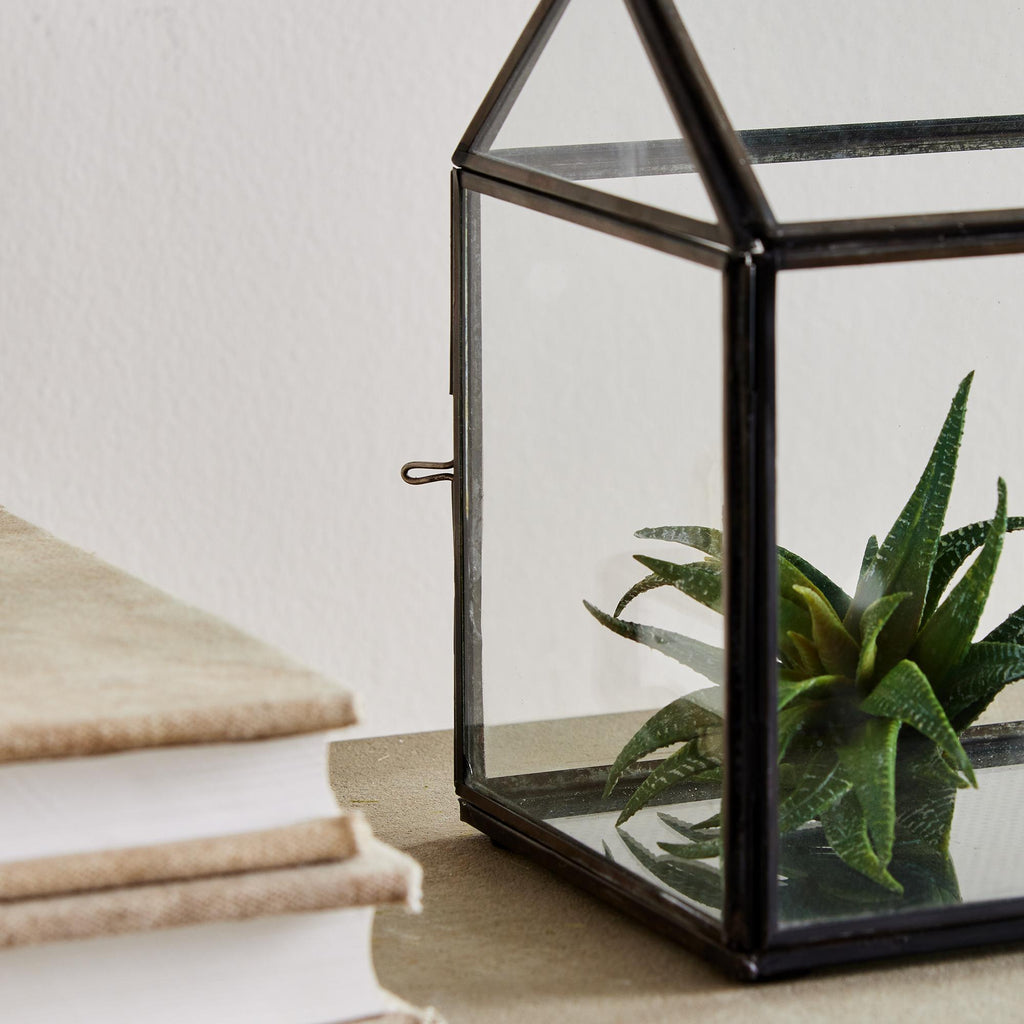 Napa Black Cottage Terrarium Large