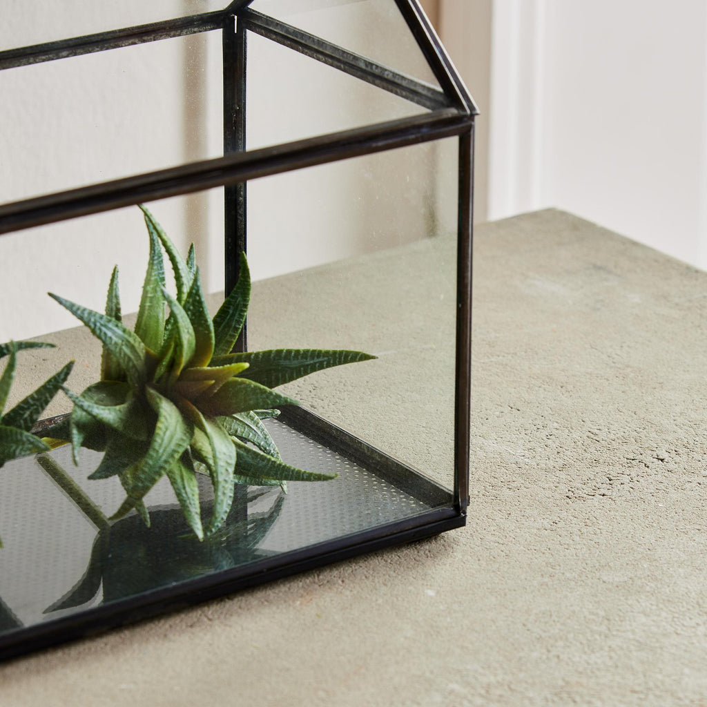 Napa Black Cottage Terrarium Large