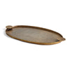 Napa Antique Brass Hahn Decorative Tray