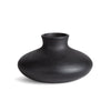 Napa Textured Black Fiorella Vase Small