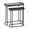 Napa Black Ziva End Tables, Set Of 2