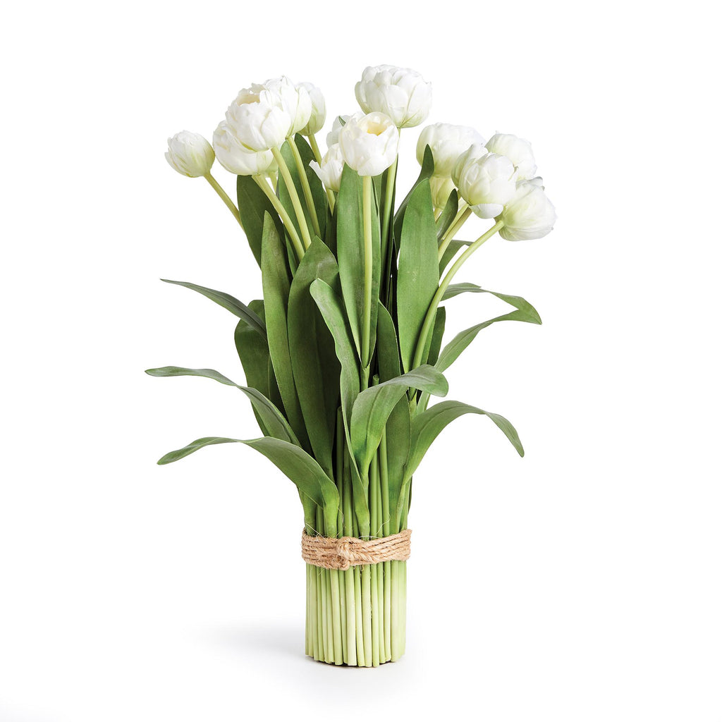 Napa White Peony Tulip Bundle Drop-In 23.5"