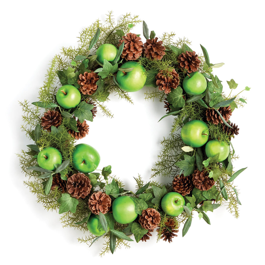 Napa Green Apple & Mixed Botanicals Wreath 24"