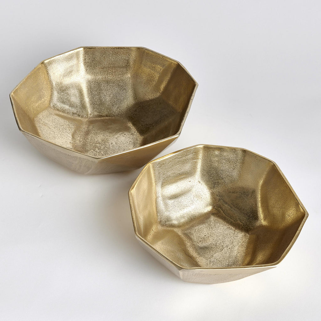 Napa Gold Rova Serving Bowls St/2