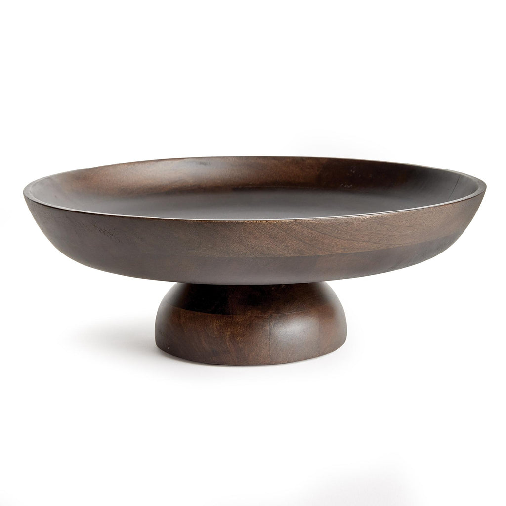 Napa Washed Black Bowie Footed Bowl