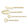 Napa Champagne Gold Grove Cocktail Accessories, Set Of 4