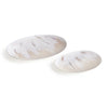 Napa Cream/Beige Kona Decorative Plates, Set Of 2