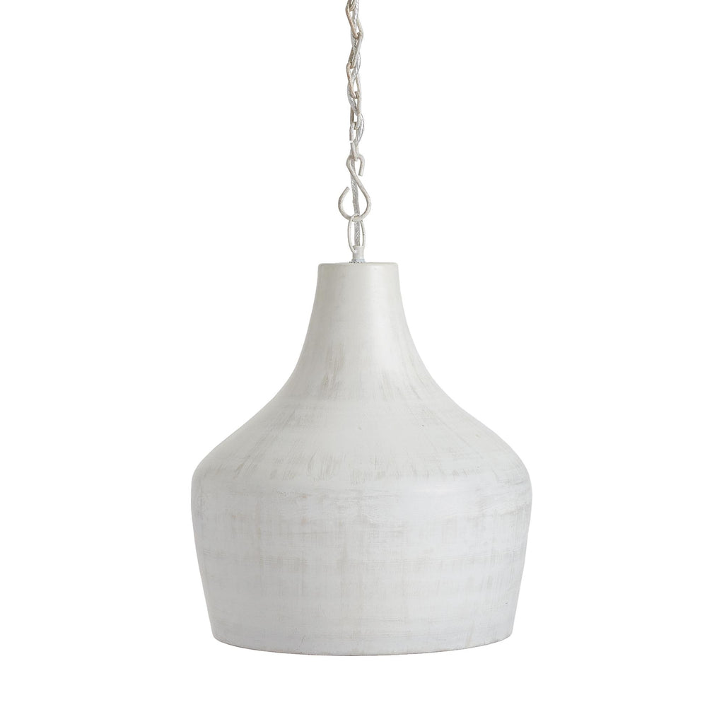 Napa Whitewash Terrance Pendant Small