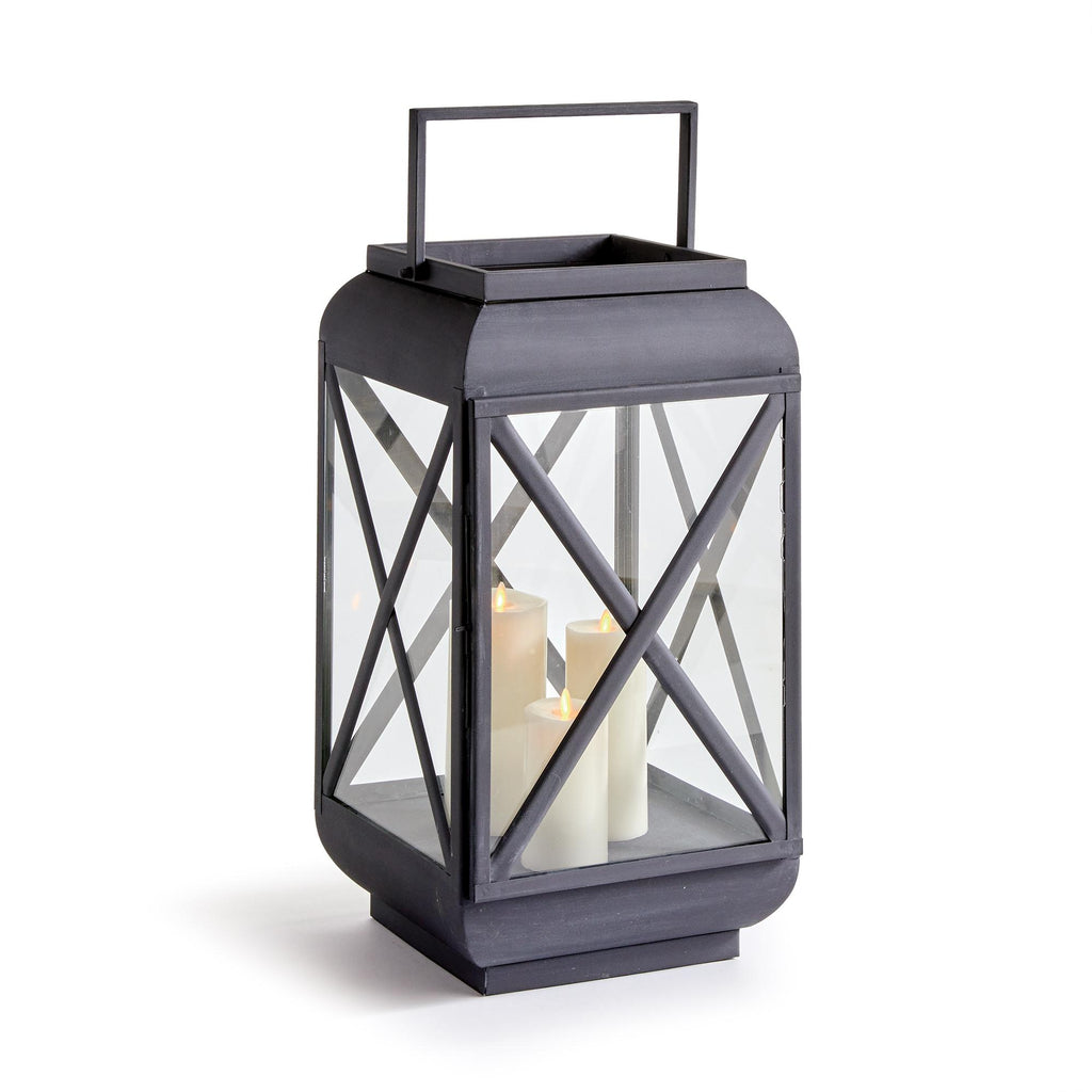 Napa Aged Zinc Terrazza Outdoor Lantern Medium