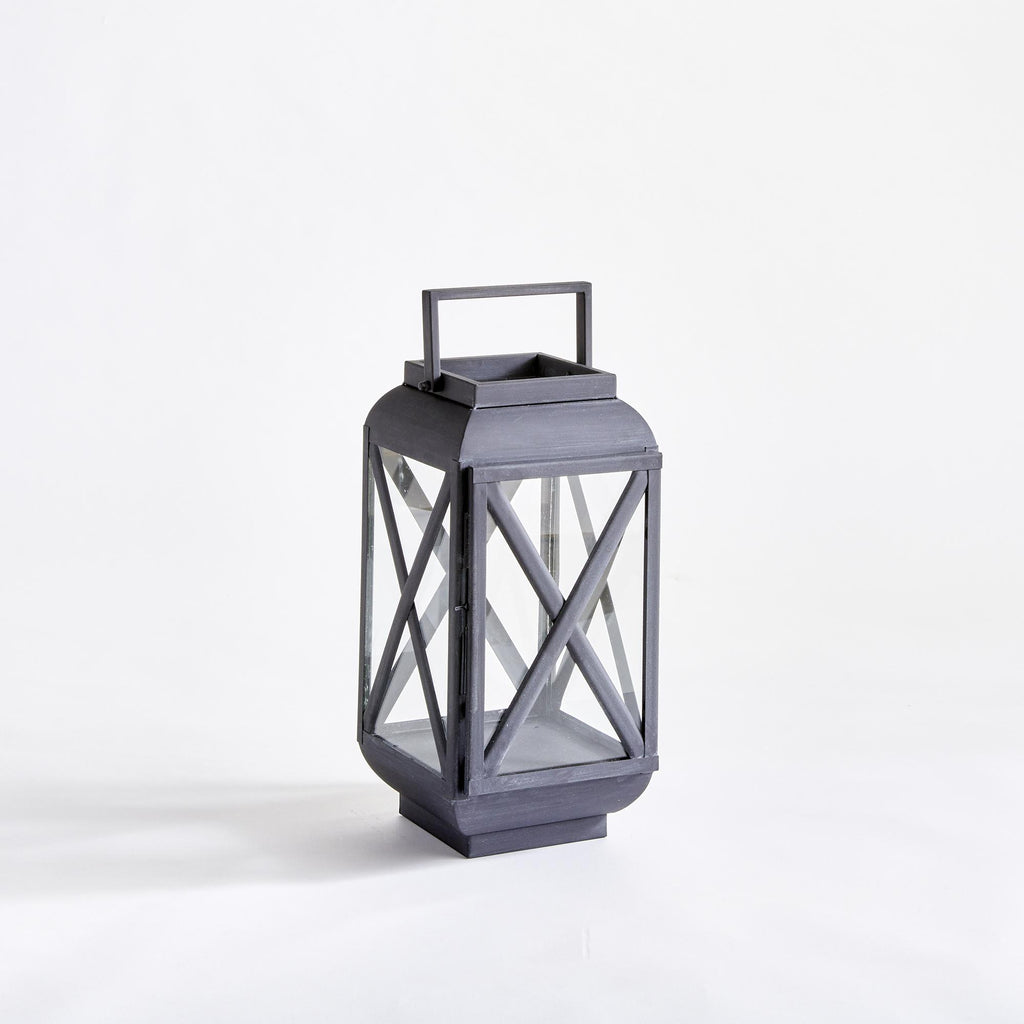 Napa Aged Zinc Terrazza Outdoor Lantern Small