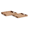 Napa Natural Seagrass Rectangular Trays St/2