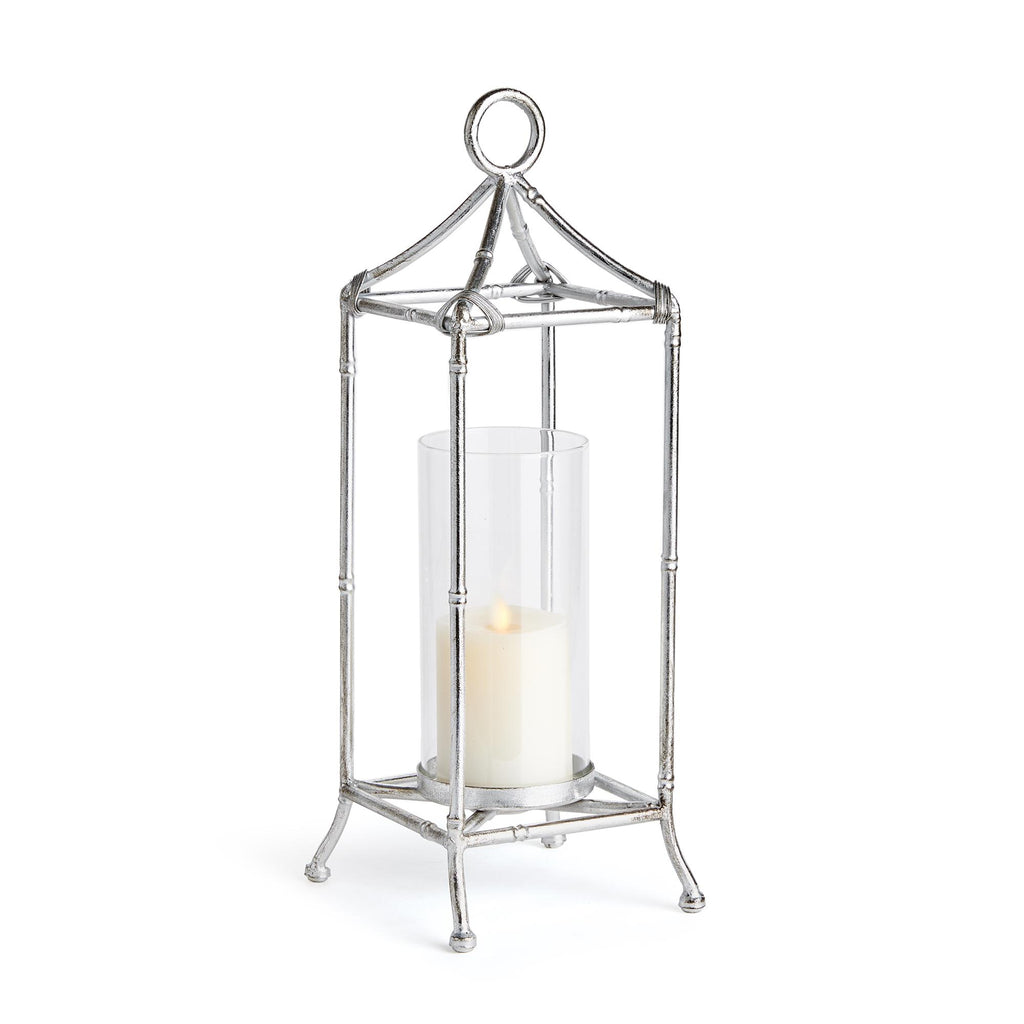 Napa Antique Silver Daphne Lantern Small