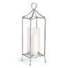 Napa Antique Silver Daphne Lantern Large