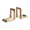 Napa Gold Strofi Bookends, Set Of 2