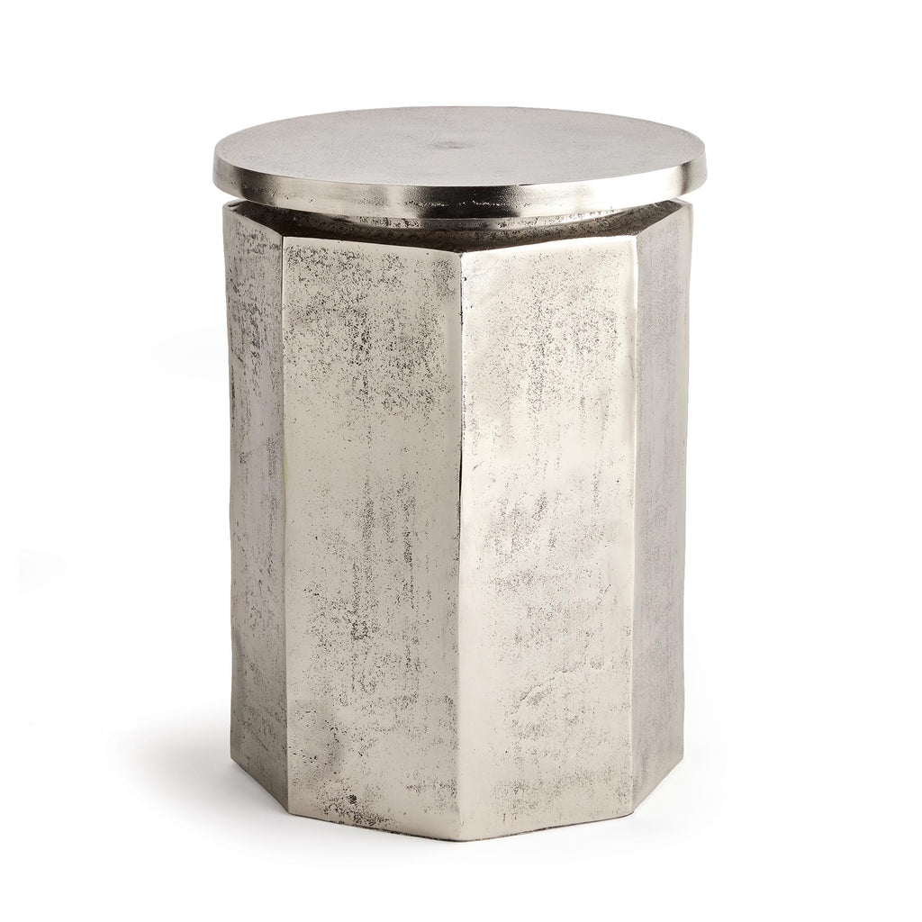 Napa Brushed Silver Ameer Stool