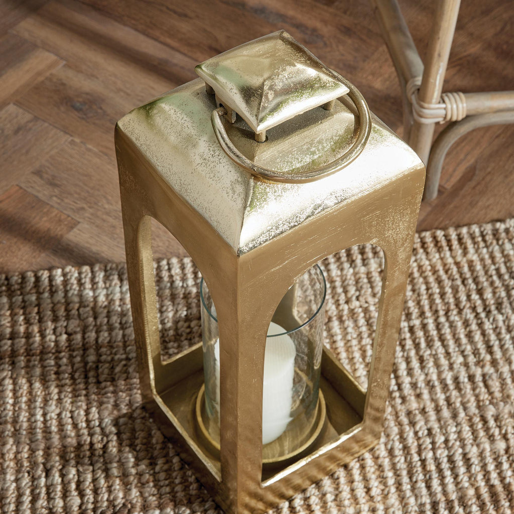 Napa Champagne Gold Isabella Lantern Small