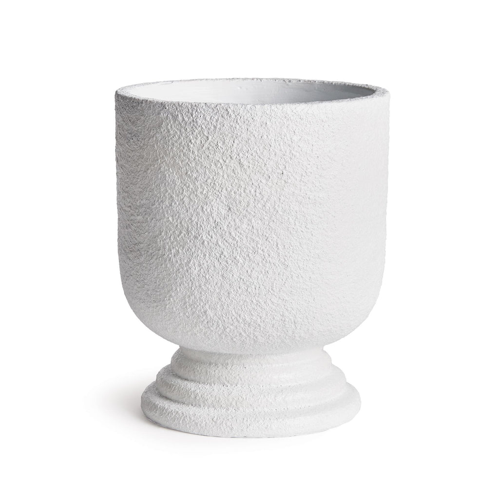 Napa White Isadora Footed Urn Large