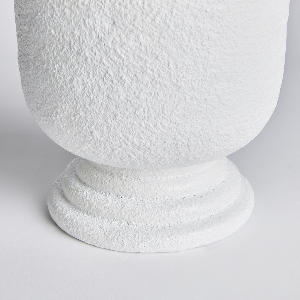 Napa White Isadora Footed Urn Large