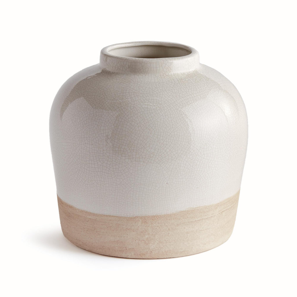 Napa Cream/Natural Leona Wide Vase