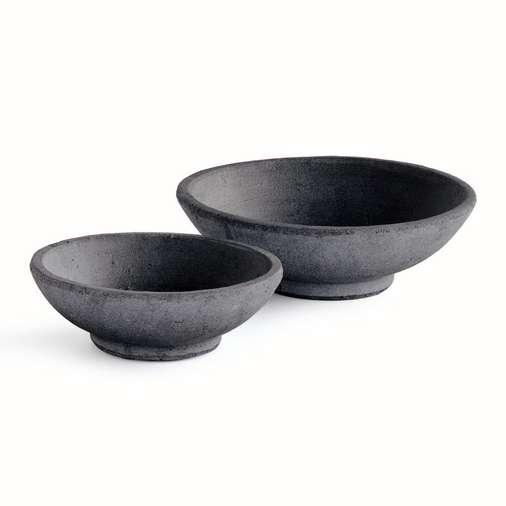 Napa Washed Black Cedric Decorative Bowls