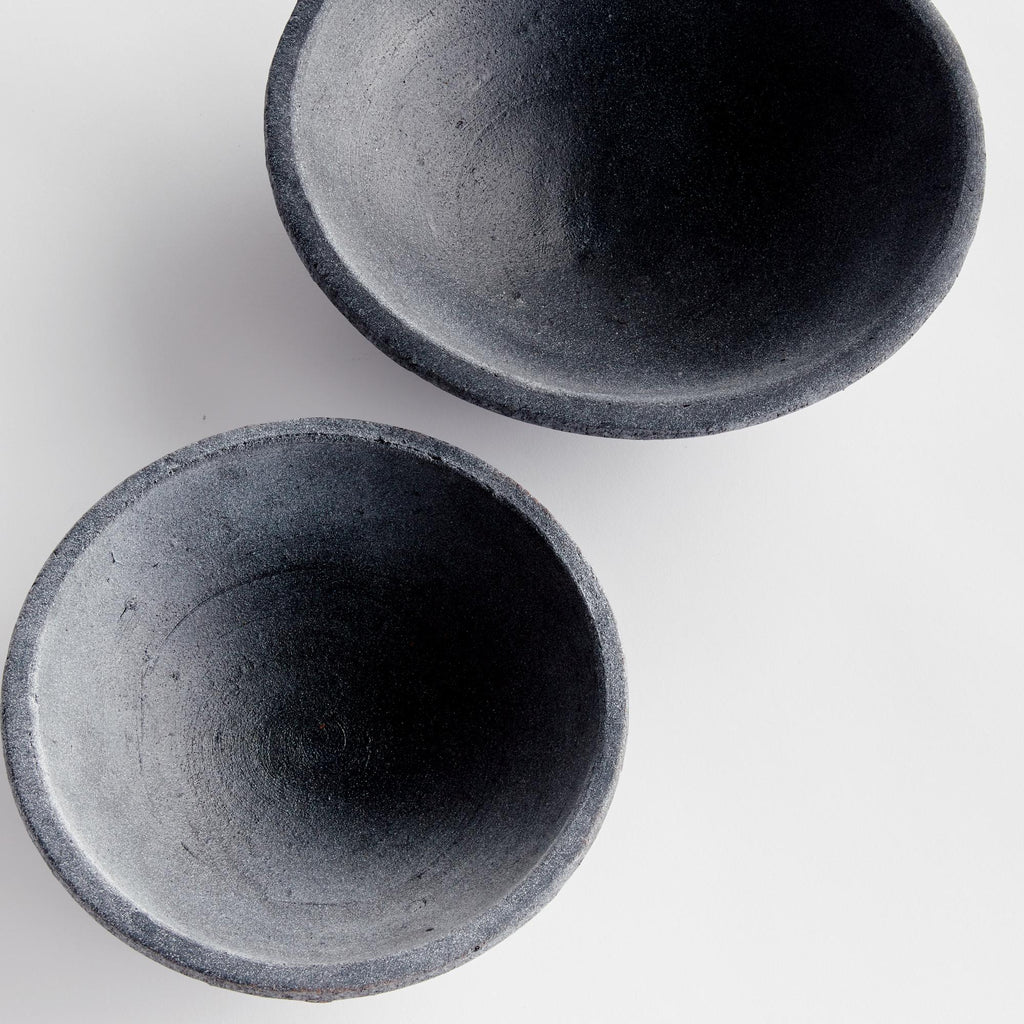 Napa Washed Black Cedric Decorative Bowls