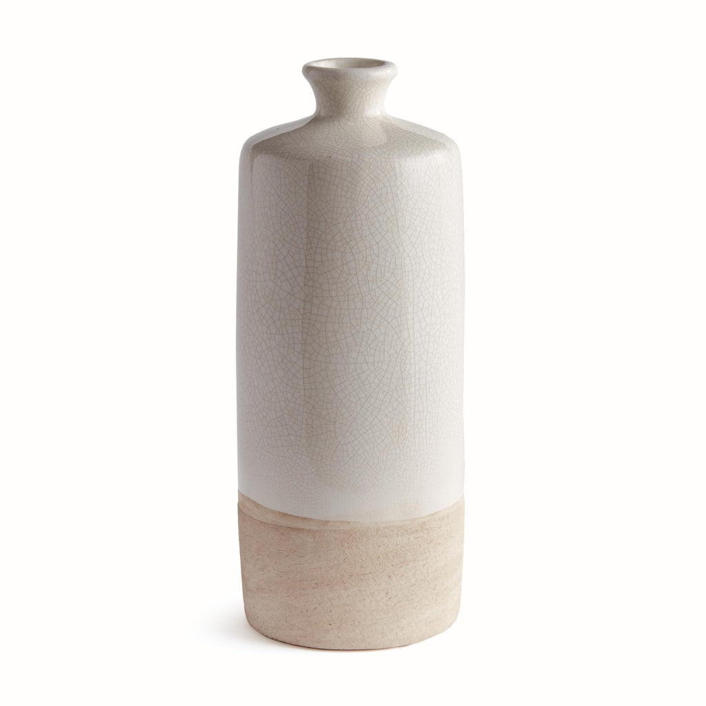 Napa Cream/Natural Leona Bottle Vase Large