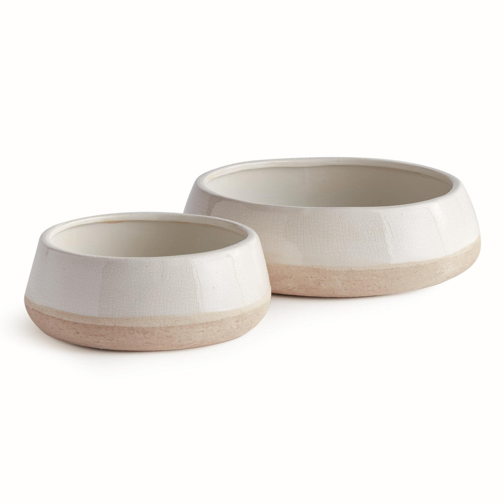 Napa Cream/Natural Leona Decorative Bowls