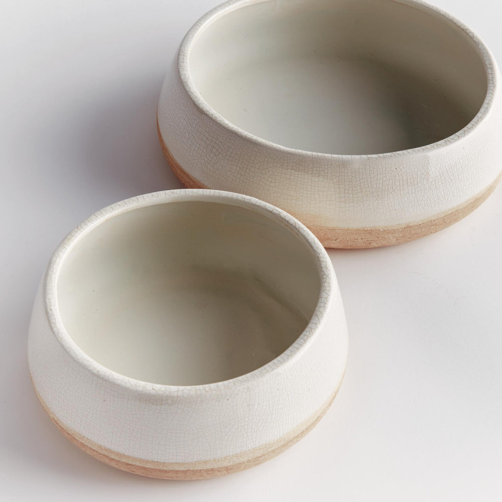 Napa Cream/Natural Leona Decorative Bowls