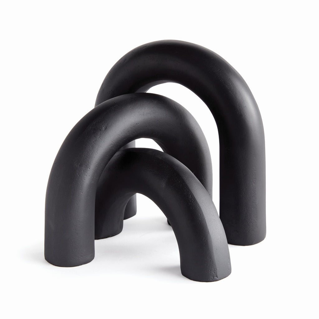 Napa Black Arco Sculptures